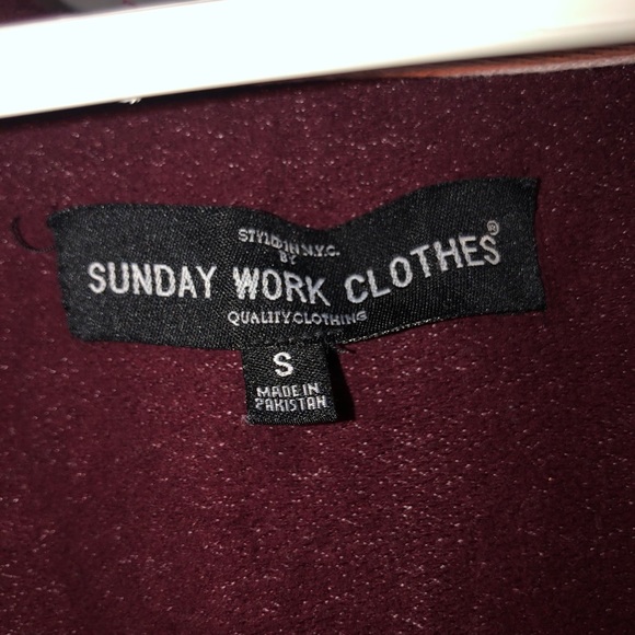 Purple zipup - Picture 3 of 3